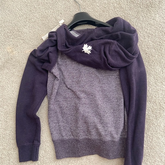 Roots purple zip up jacket - Picture 2 of 2